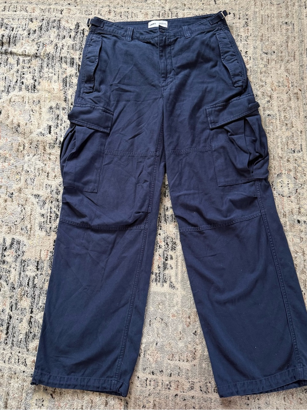 Aritzia TNA Cargo Pants Navy blue 8